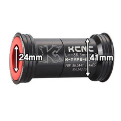 KCNC BB/BB86 아답터, 시마노, 24mm (블랙색상)
