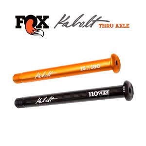 FOX 카볼트 15mm 쓰루액슬(블랙색상)